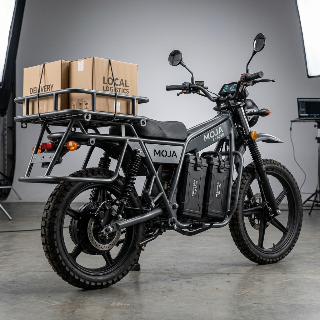 Roam Air EV Electric Cargo Motorcycle (Dual 3.24kWh Pack)